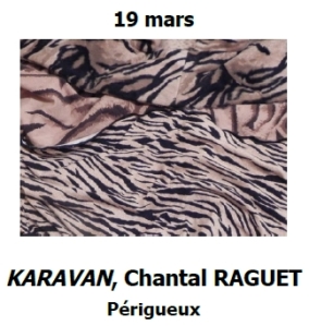 2016 Sortie culturelle Périgueux expo KARAVAN Chantal RAGUET